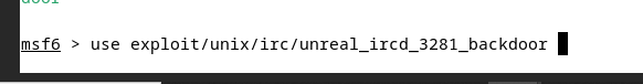 Validation de la démonstration technique dans Metasploit.